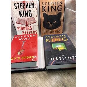 Hardcover Lot Of 4 Stephen King Books